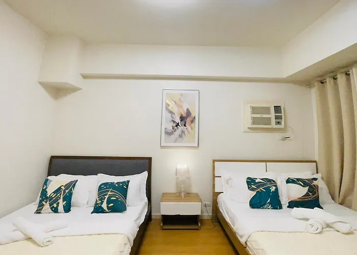 1br Family Staycation With 2 Queen Size Bed In Near Robinsons Place Mall And Slmec Manila