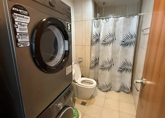 1br Family Staycation With 2 Queen Size Bed In Near Robinsons Place Mall And Slmec Apartment *