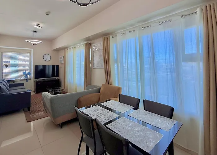 1br Family Staycation With 2 Queen Size Bed In Near Robinsons Place Mall And Slmec * Manila